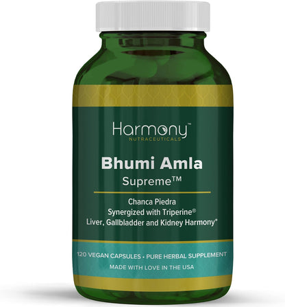 Bhumi Amla Supreme – Chanca Piedra – Herbal Supplement for Liver, Gallbladder and Kidney Support