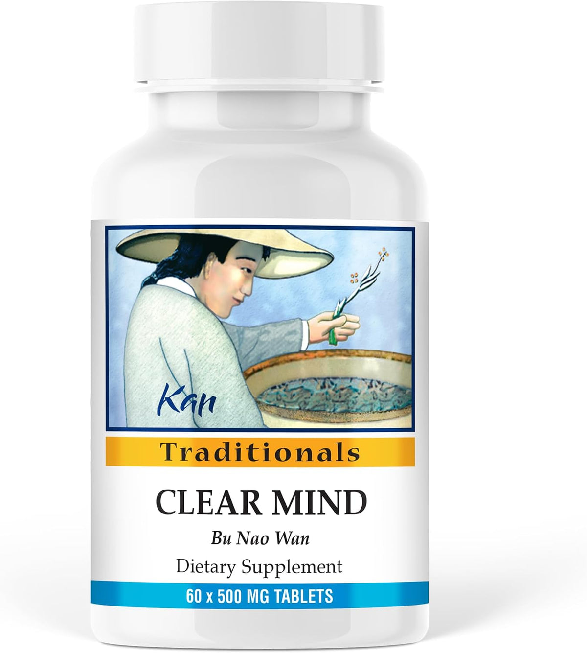 Kan Herbs Company Clear Mind Formula – Traditional Chinese Herbal Blend for Cognitive Clarity and Spirit Support, 120 Tablets - görsel 7