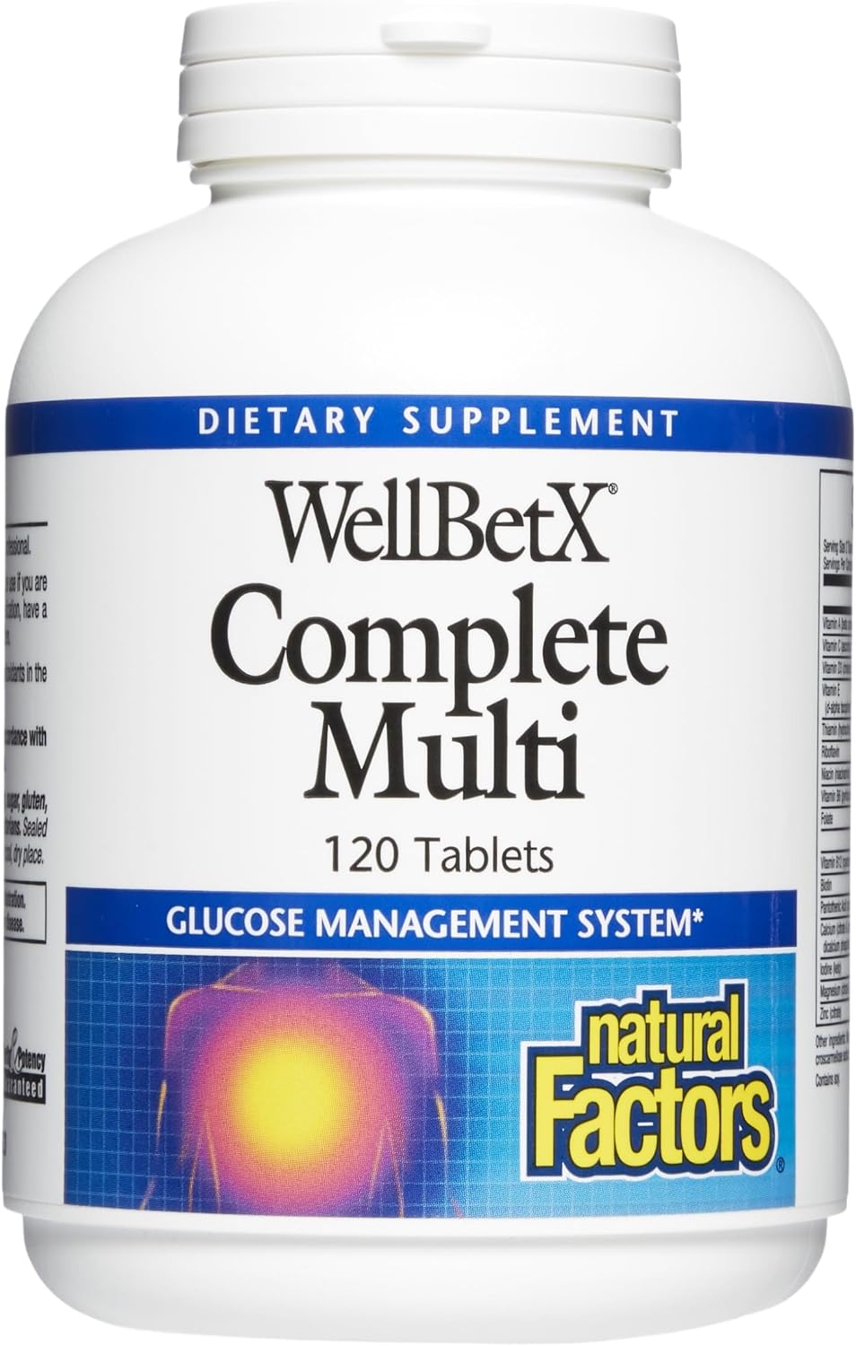 WellBetX Complete Multi – 120 Tablets by Natural Factors - görsel 1