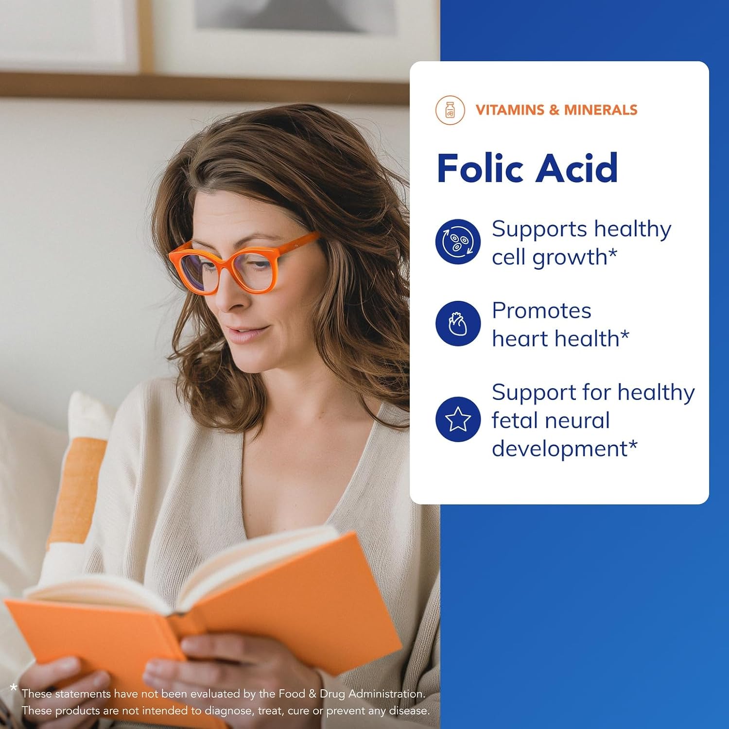 Pure Encapsulations Folic Acid | Hypoallergenic Food Supplement | 60 Capsules - görsel 3