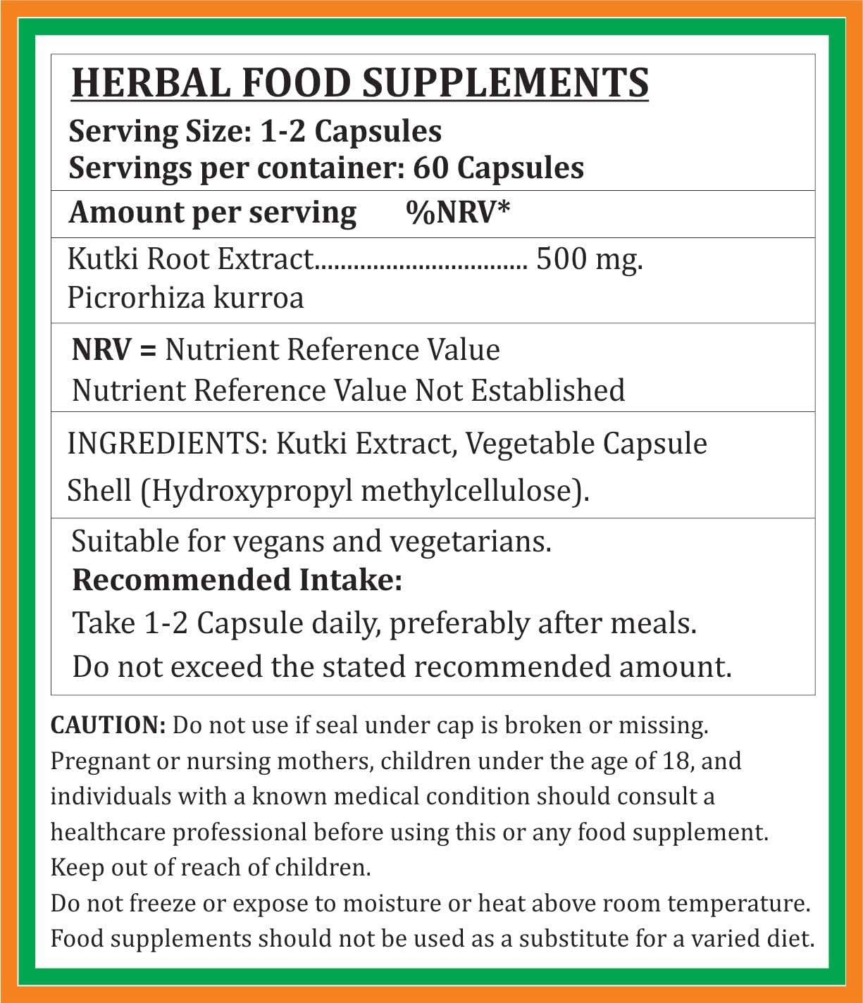 Satya Naturals Kutki Forte Capsule 500 mg - 60 Veg Capsules | Picrorhiza Kurroa Extract - görsel 4