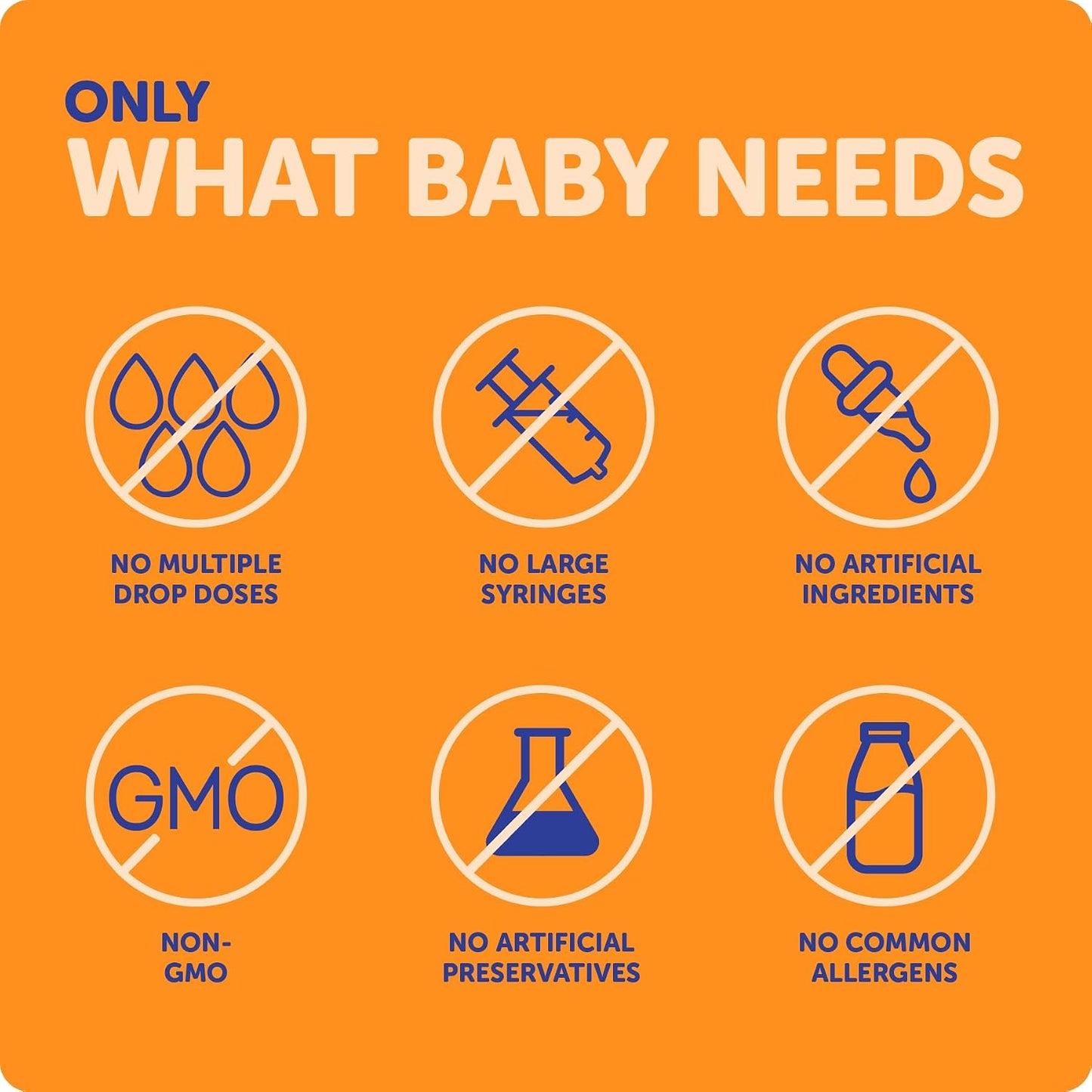 Ddrops® Baby Organic Liquid Vitamins A&D Drops for Babies, 60 Drops - görsel 7