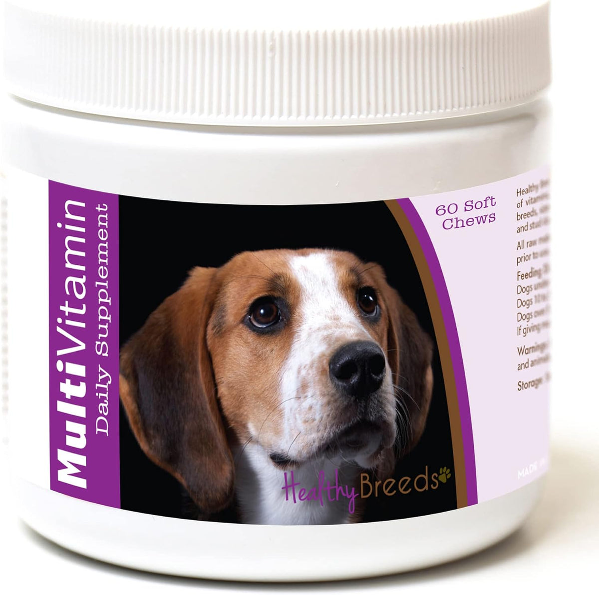 Healthy Breeds American English Coonhound Multivitamin Soft Chews 60 Count - görsel 1