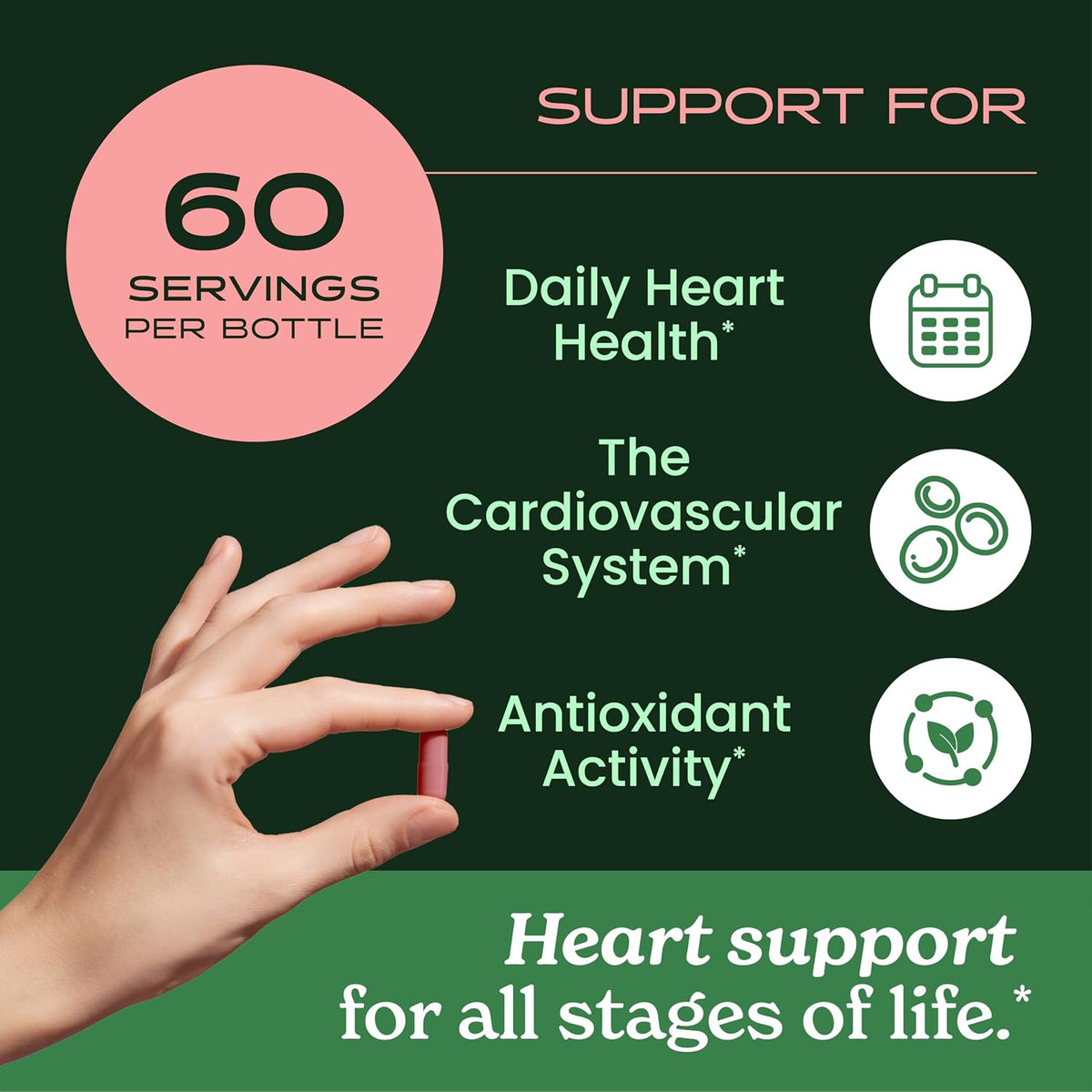 Herb Pharm Pomegranate Capsules - Organic Heart Health Support, 60 Vegan Capsules - görsel 3