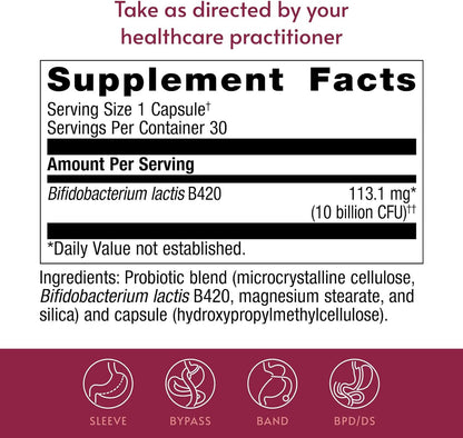 Bariatric Advantage FloraVantage Control Probiotic - 30 Capsules