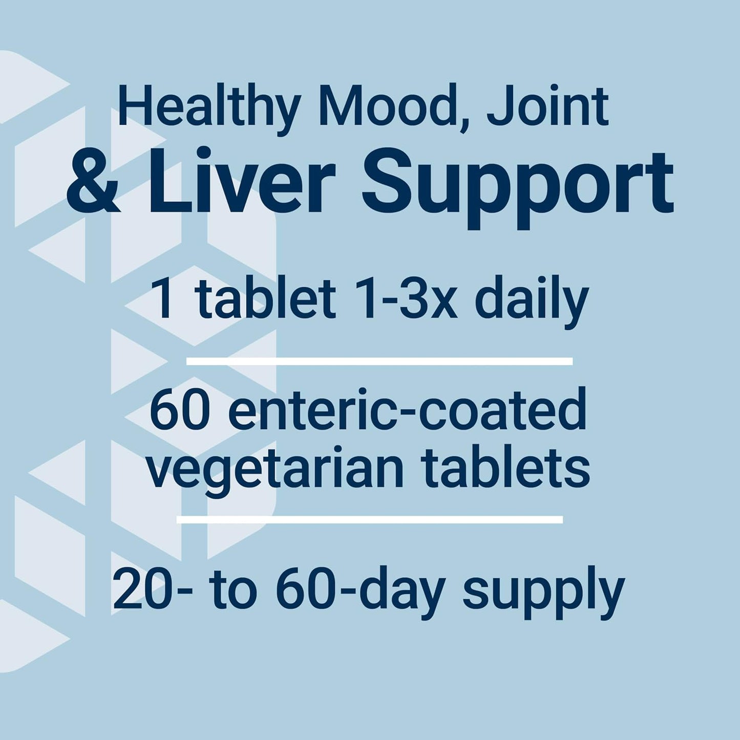 Life Extension SAMe 400 mg - S-Adenosyl-Methionine Supplement for Mood, Joint and Liver Support, 60 Enteric-Coated Tablets - görsel 5