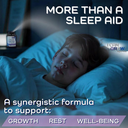 I Can Grow Night-time Children's Vitamins | Sleep Aid with Magnesium Bisglycinate