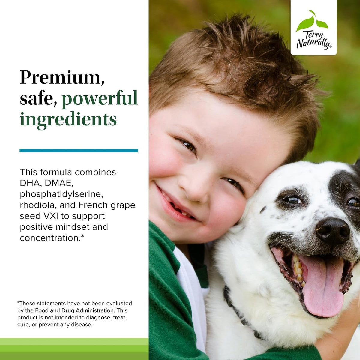 Terry Naturally Calm Kids – Calm Child Supplement – 60 Capsules - görsel 5