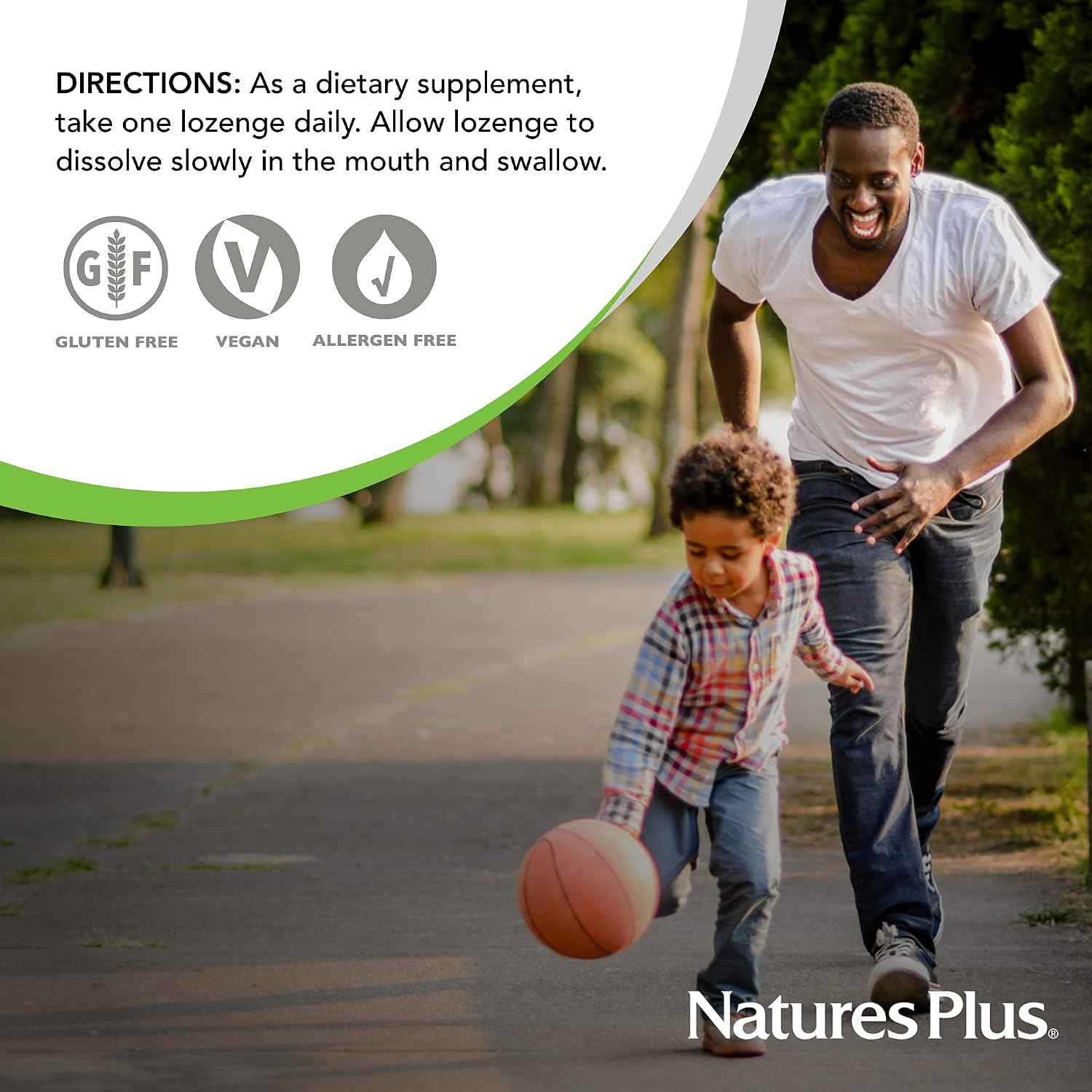 NaturesPlus Vitamin B12 1000 mcg - 30 Lozenges - Raspberry - görsel 6
