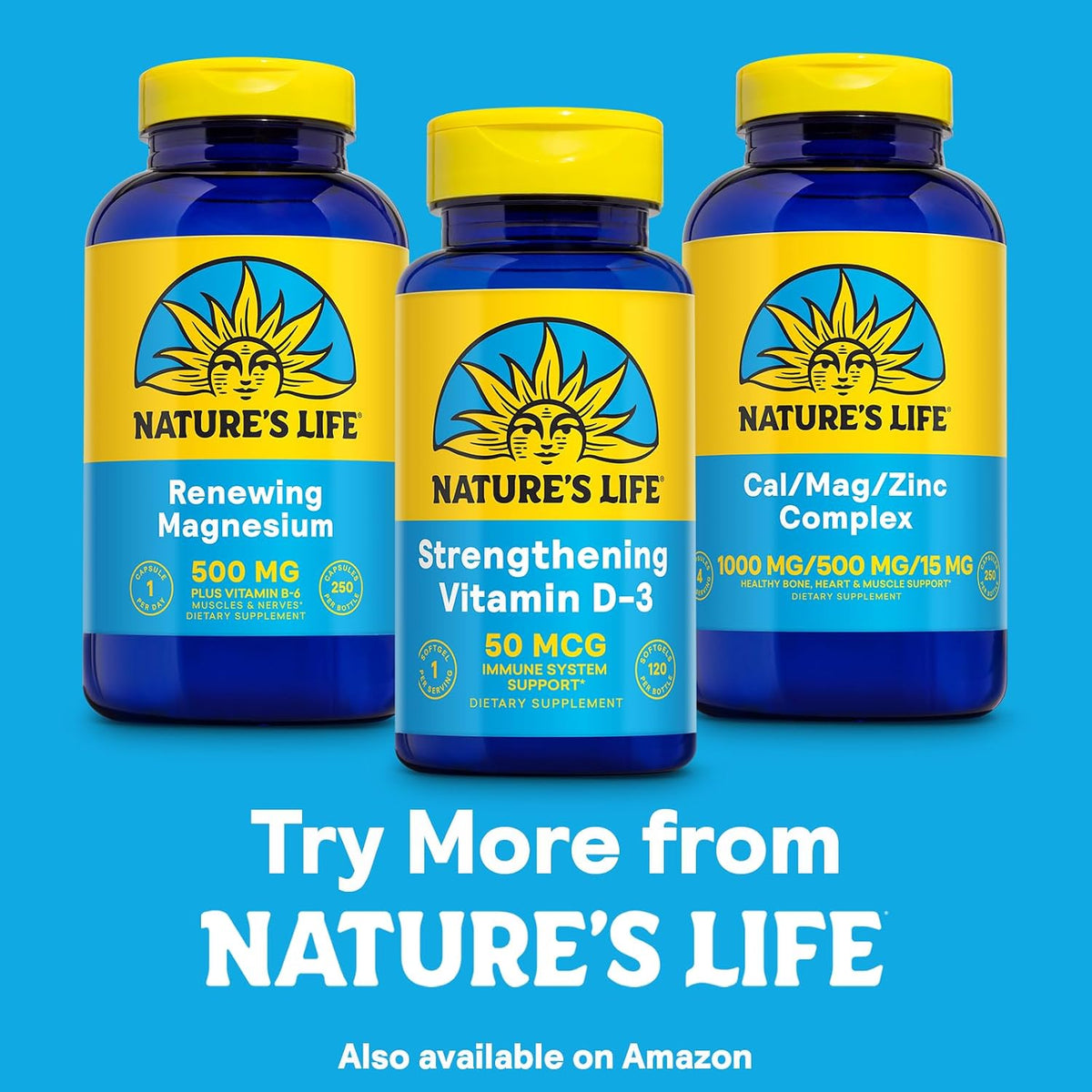 Nature's Life Vitamin D3 2000 IU (50 mcg) - 120 Softgels - görsel 6