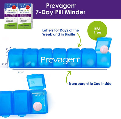 Prevagen Regular Strength Mixed Berry Chewables – 60 Tablets – 10mg Apoaequorin + Vitamin D3