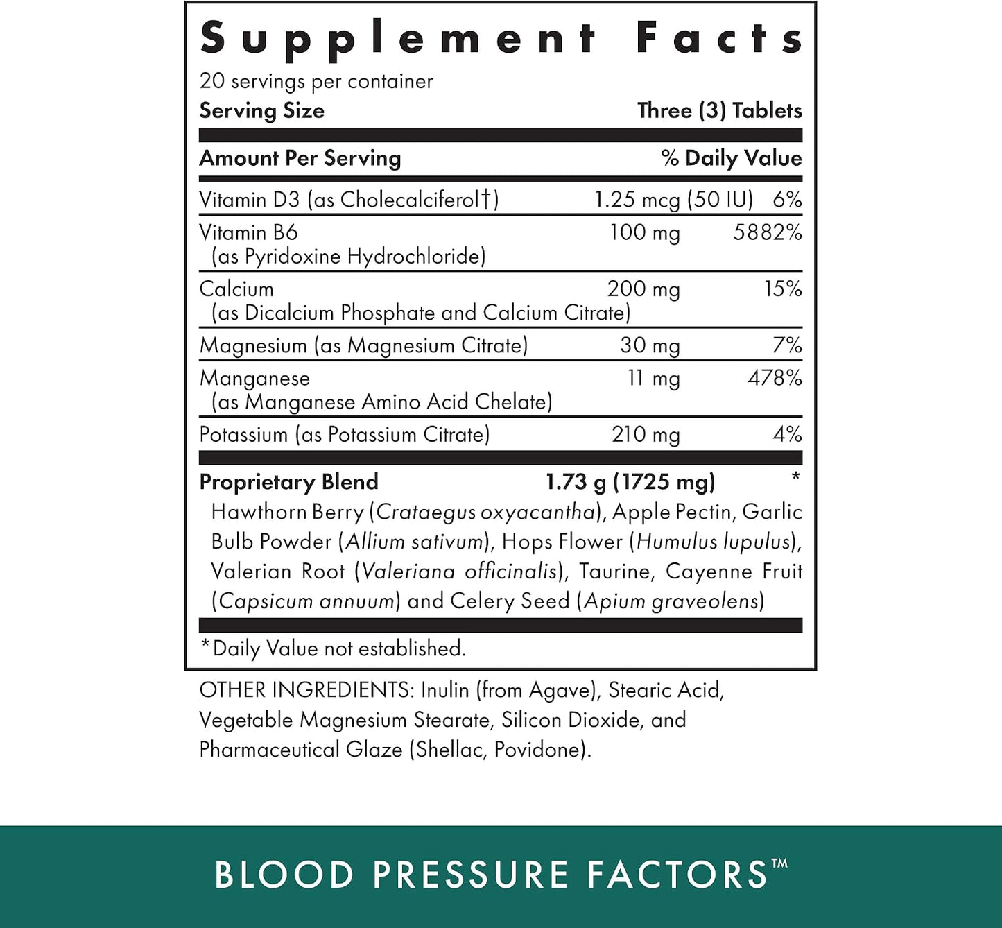 Michael's Naturopathic Blood Pressure Factor - 60 Capsules - görsel 2