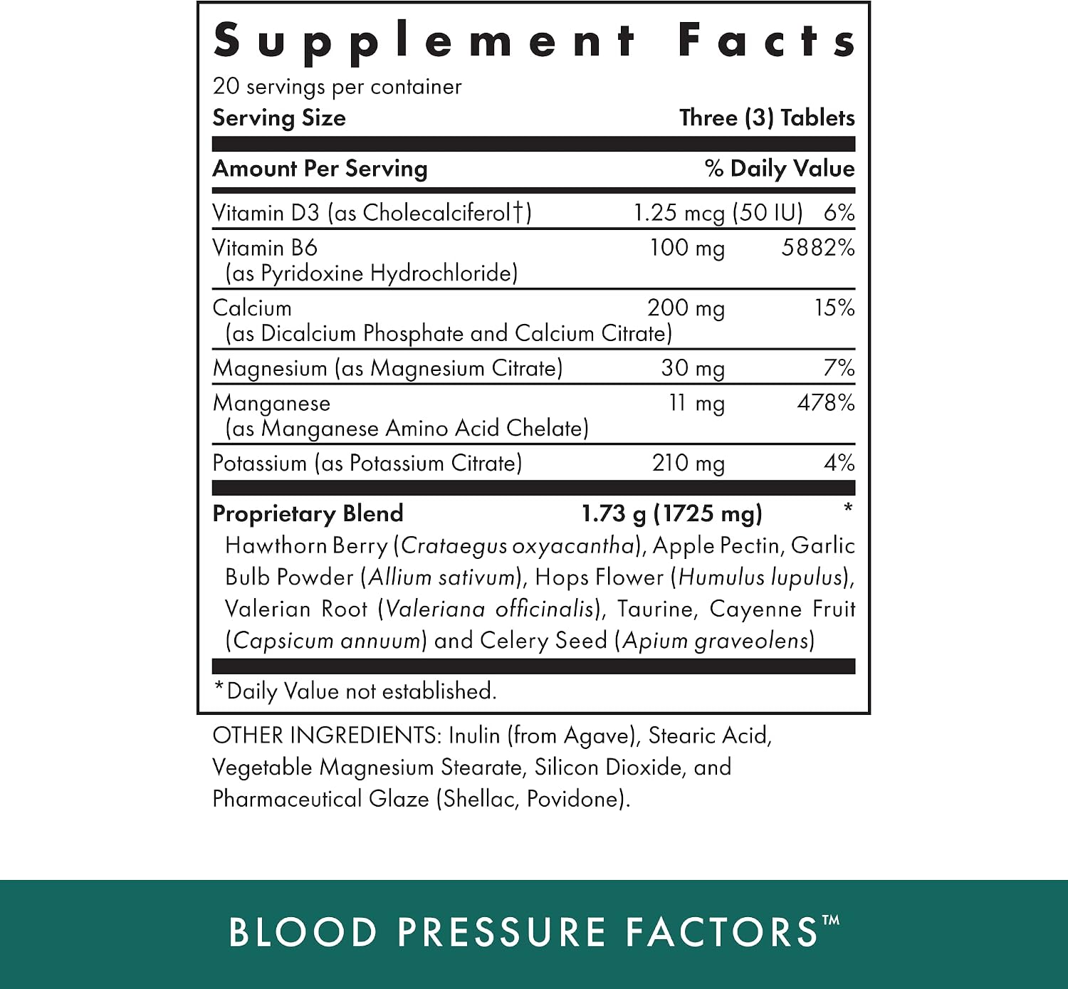 Michael's Naturopathic Blood Pressure Factor - 60 Capsules - görsel 2