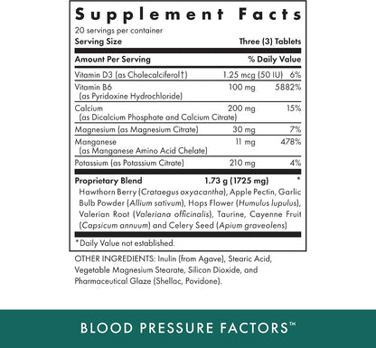 Michael's Naturopathic Blood Pressure Factor - 60 Capsules