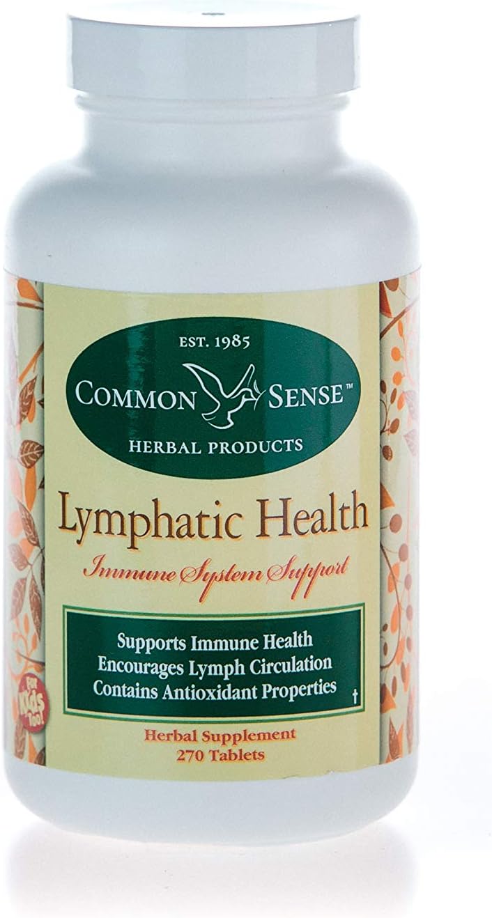 Common Sense Herbal Products Lymphatic Health (270 Capsules) - Immune System Support - görsel 4