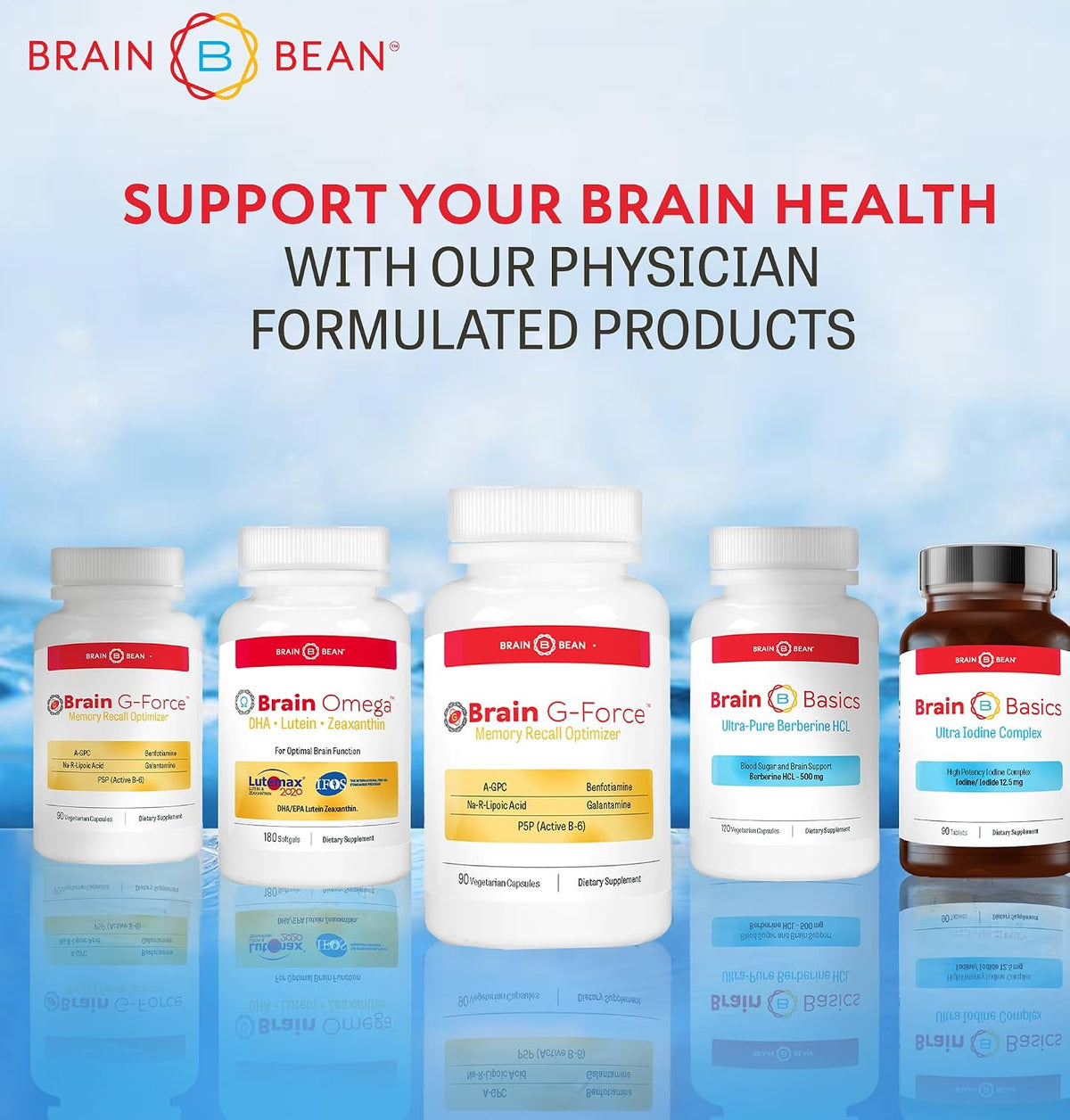 Brain G-Force - Cognitive Support Supplement with Galantamine, A-GPC, and R-Lipoic Acid (45 Servings) - görsel 7