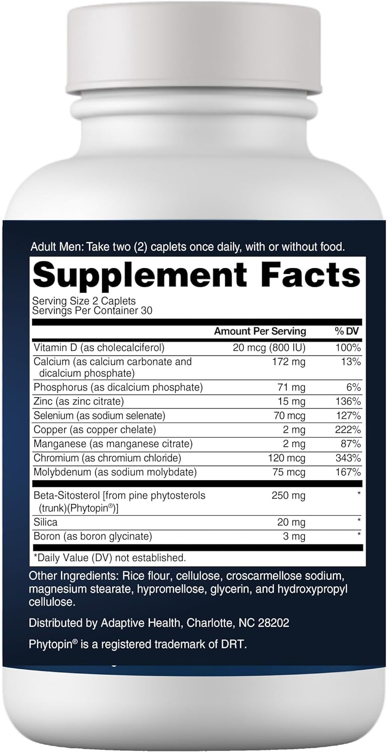 Super Beta Prostate Support Supplement – Men's Prostate Health with Beta-Sitosterol, 60 Capsules - görsel 5
