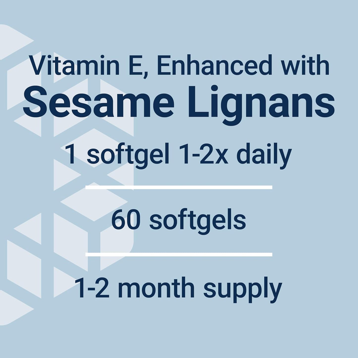 Life Extension Gamma E Mixed Tocopherols - Vitamin E with Sesame Lignans, 60 Softgels - görsel 5