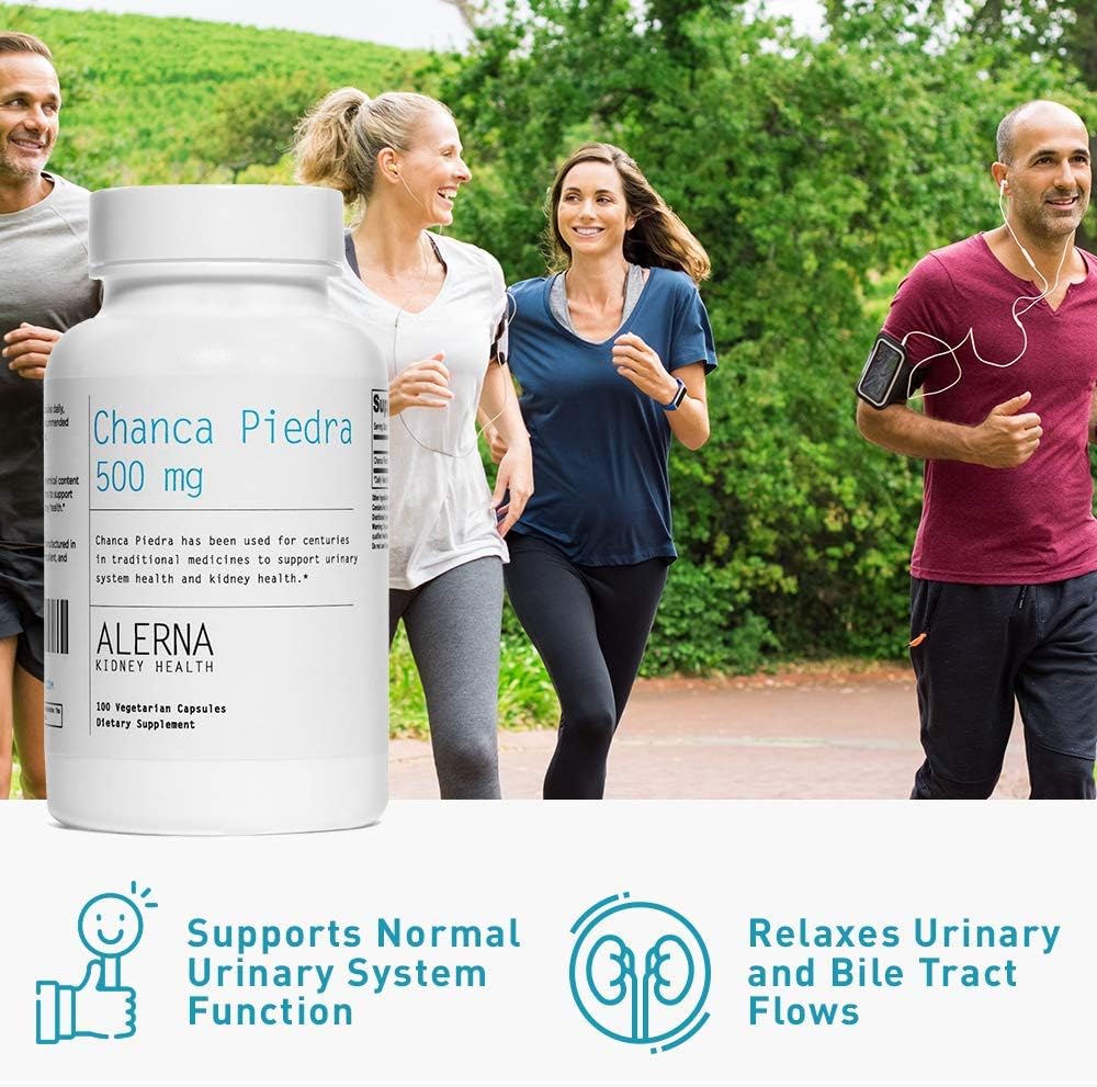 Chanca Piedra 500 mg Herbal Supplement, 100 Vegetarian Capsules - görsel 4