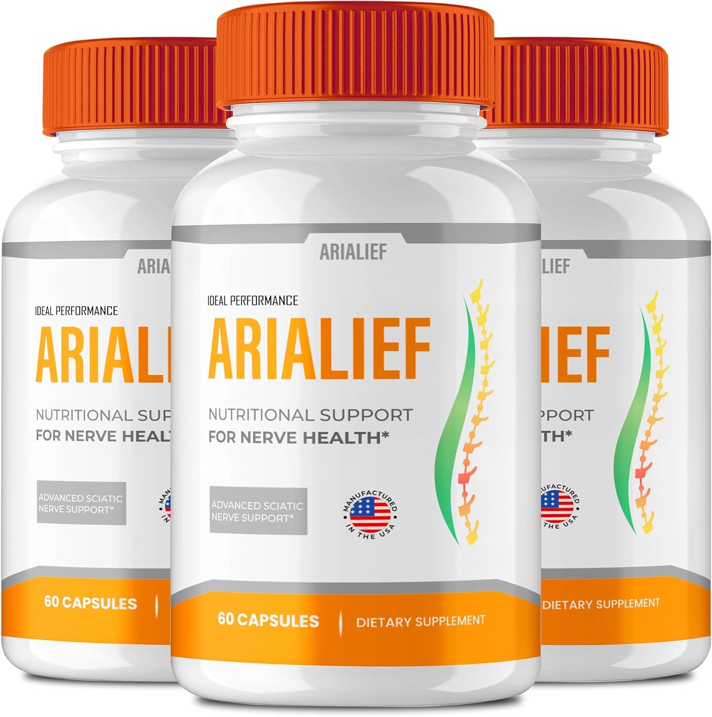 Arialief Brain Supplement Capsules for Memory and Focus – 3 Pack - görsel 1