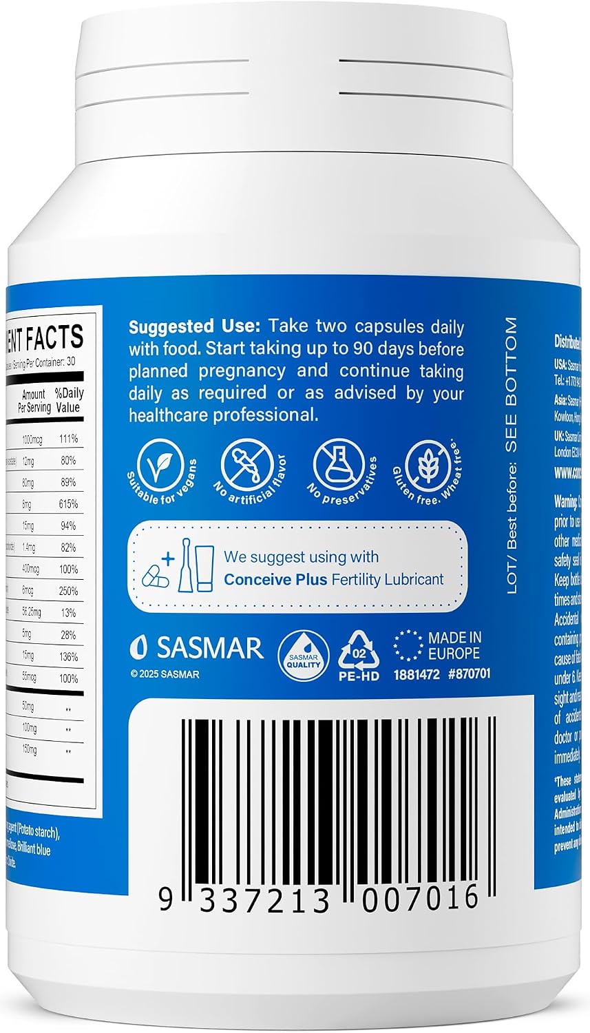 CONCEIVE PLUS Fertility Support for Men – 60 Capsules - görsel 4