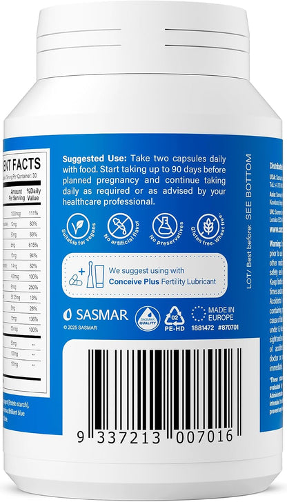 CONCEIVE PLUS Fertility Support for Men – 60 Capsules