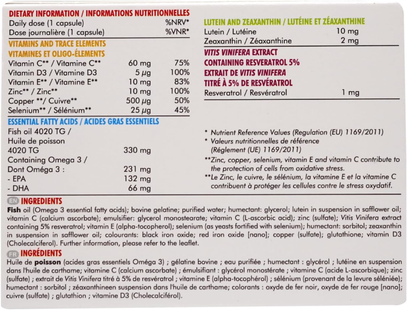 Generic Nutrof Total - 60 Capsules - görsel 2