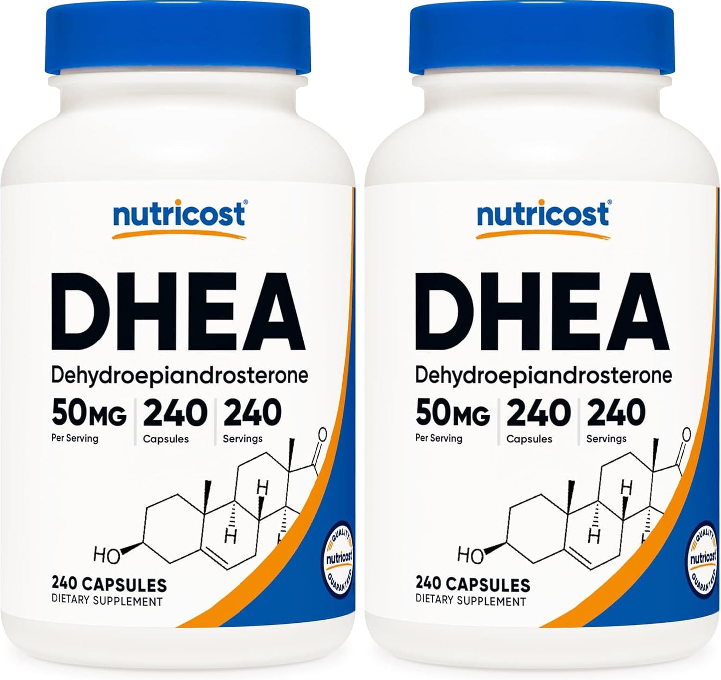 Nutricost DHEA 50 mg, 120 Capsules - görsel 7