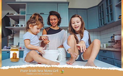 Organic Golden Sea Moss Gel – Daily Multivitamin – 454g