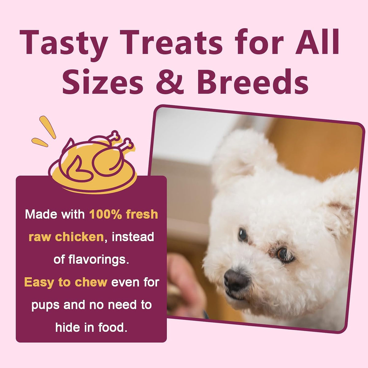 Probiotics for Dogs, Dog Probiotics for Digestive Health, 6 Billion CFU, with Prebiotics & Digestive Enzymes, Pumpkin & Omega-3, Dog Diarrhoea Relief & Immune Support, Skin & Coat Care, 120 Soft Chews - görsel 7
