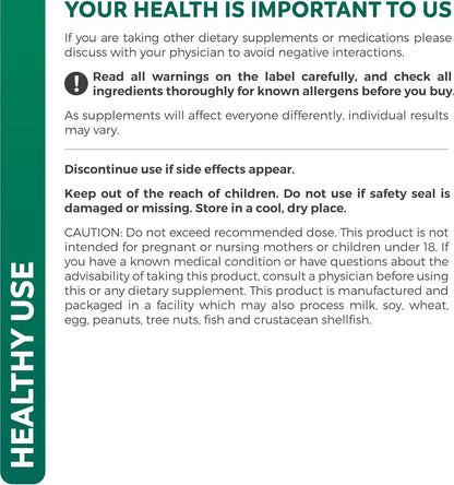 Vitamin C Immune Support Supplement – Immune Support Blend with Elderberry, Vitamin D3, Zinc & Magnesium (60 Capsules)