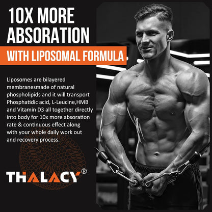 Thalacy 2000mg Liposomal Phosphatidic Acid Muscle Builder - 10 Pack