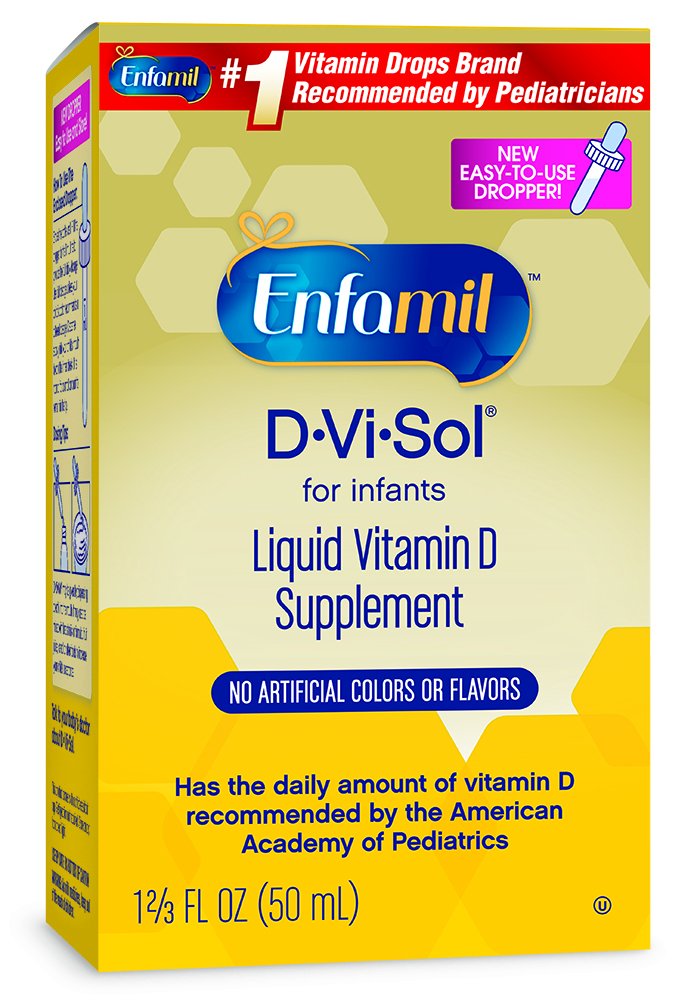 Enfamil D-Vi-Sol Liquid Vitamin D Supplement, 50 ml Bottle - görsel 1