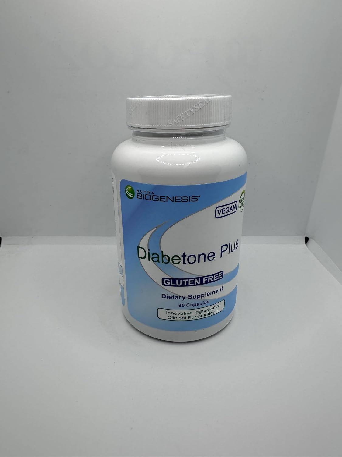 Nutra BioGenesis Diabetone Plus: Metabolic Support Supplement with Cinnamon, Gymnema and Bitter Melon - 90 Capsules - görsel 6