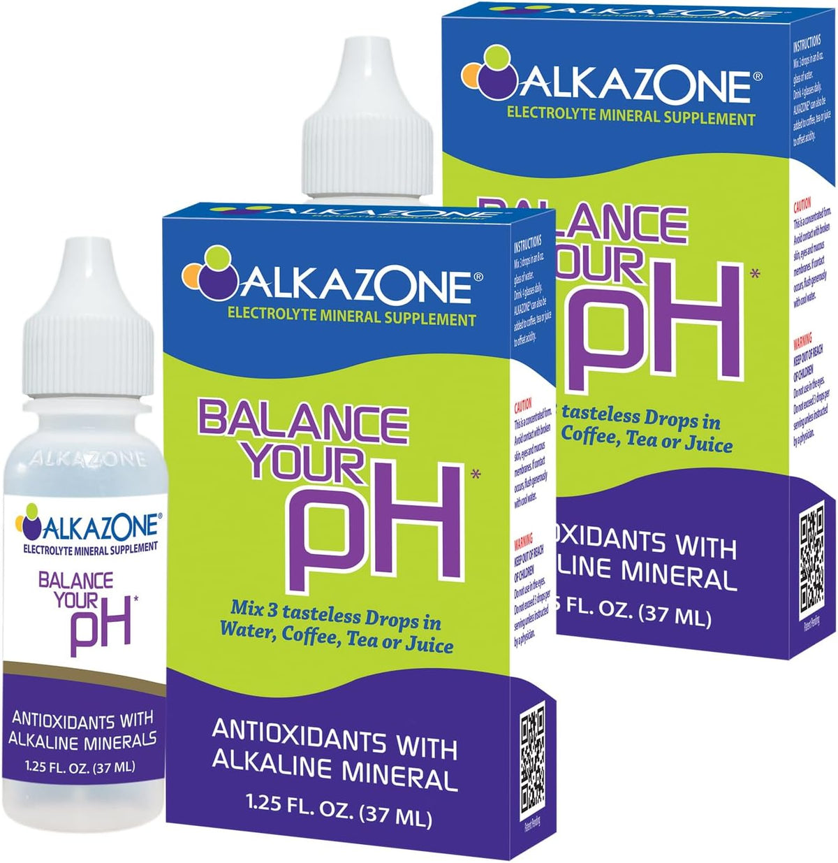 Alkazone Balance Your pH Plus Antioxidants Alkaline Mineral Drops - görsel 8