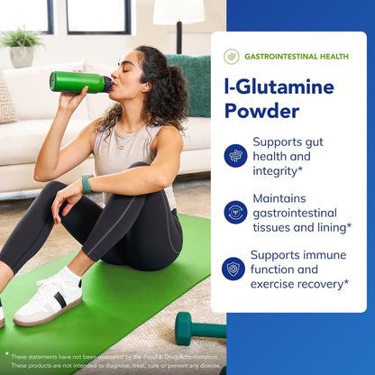 Pure Encapsulations L-Glutamine Powder – 227 g – Supplement for Digestive Health, Gut Lining, Muscle Metabolism, and Immune Support with Pure Free-Form L-Glutamine