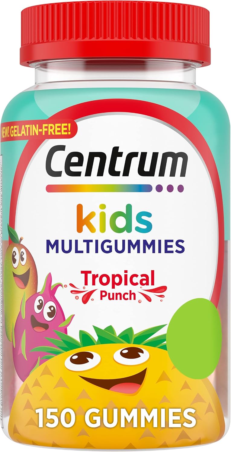 Centrum Kids Multivitamin Gummies, Tropical Punch Flavour, 150 Count - görsel 1