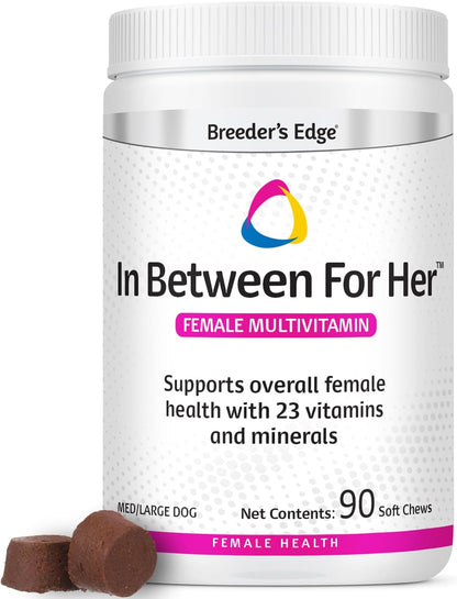 Breeder's Edge in Between for Her Daily Multivitamin for Breeding Dogs and Cats, 360ct