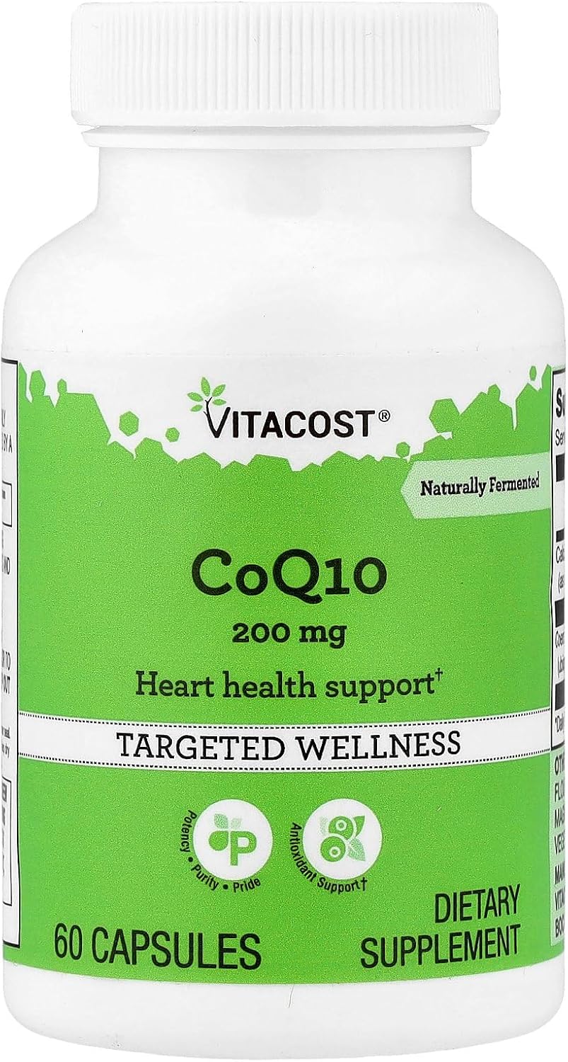 Vitacost CoQ10, 200 mg, 60 Capsules - görsel 1