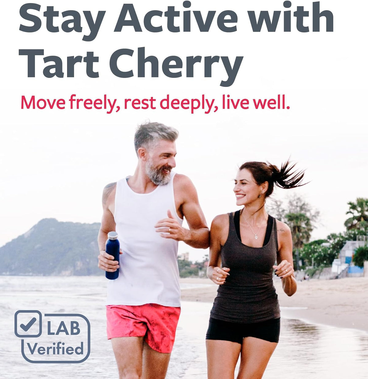 Organic Tart Cherry Capsules - High Strength 500mg 4:1 Extract (60 Capsules) - görsel 2