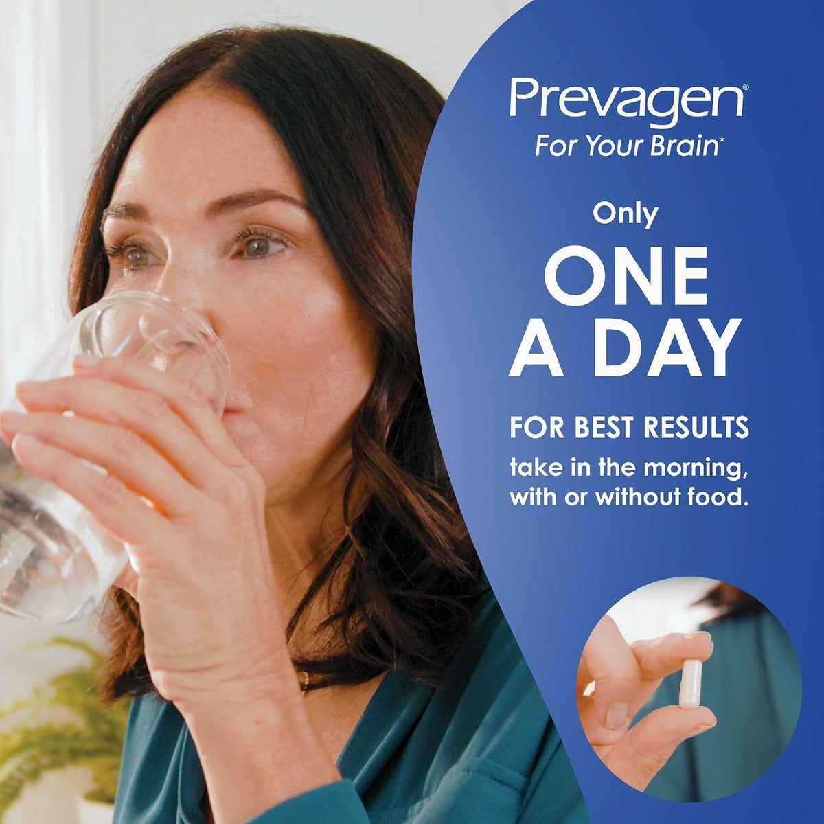 Prevagen Regular Strength - 30 Capsules (1 Month's Supply) with 10mg Apoaequorin & Vitamin D3 - görsel 7