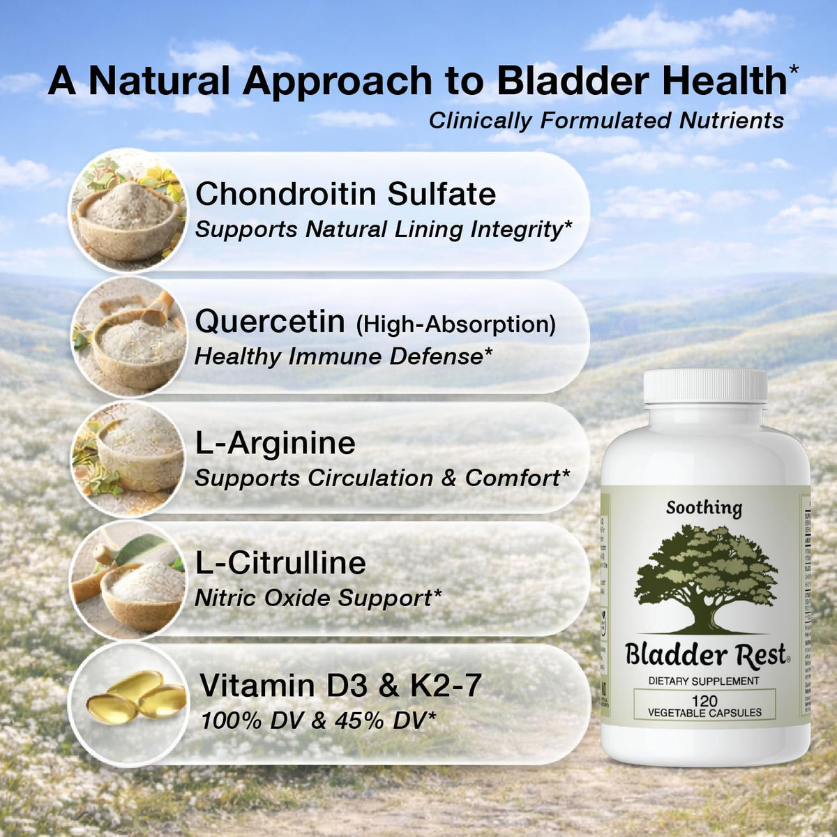 Bladder Health and Pelvic Comfort Support - 120 Capsules - görsel 5