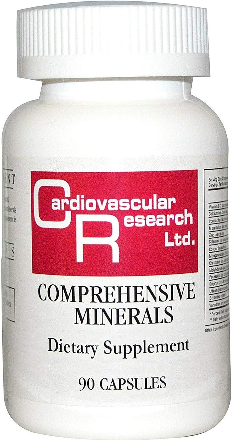 Cardiovascular Research Comprehensive Minerals, 90 Capsules - görsel 1