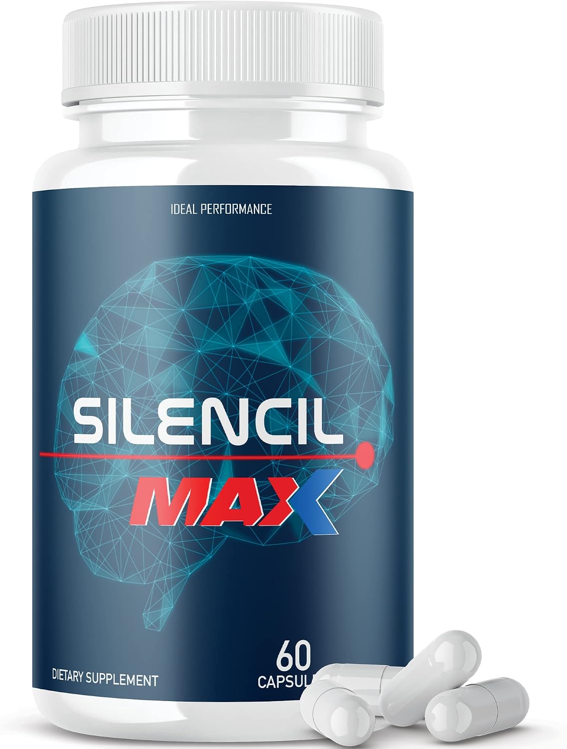Silencil Tinnitus Max Supplement - 60 Capsules - görsel 1