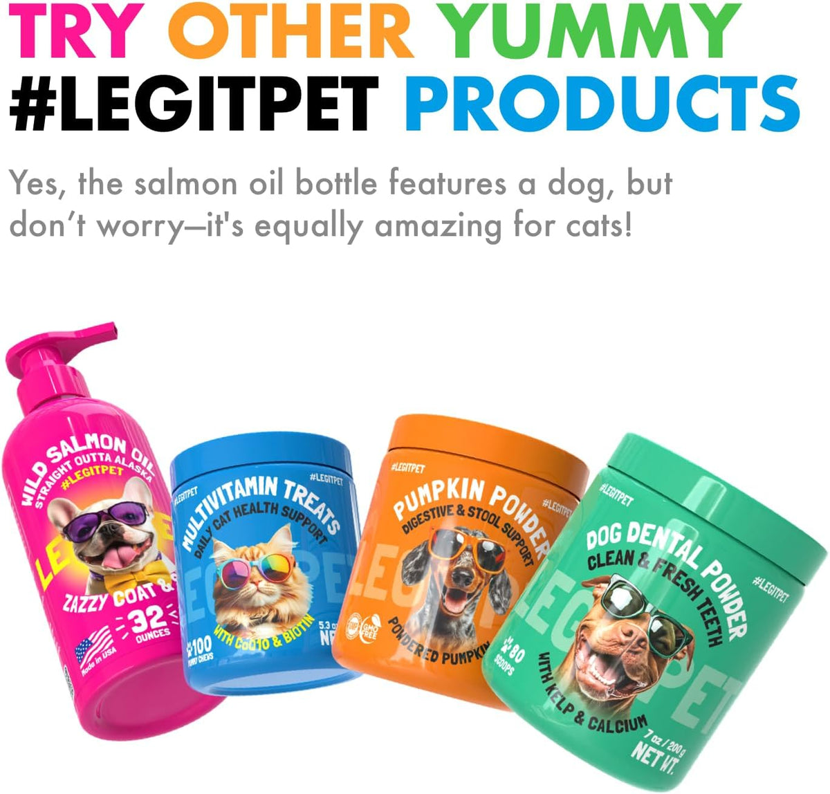 LEGITPET Dog Vitamins - 120 Multivitamin Soft Chews with Glucosamine, Chondroitin, Probiotics, Digestive Enzymes, and Omegas - görsel 9