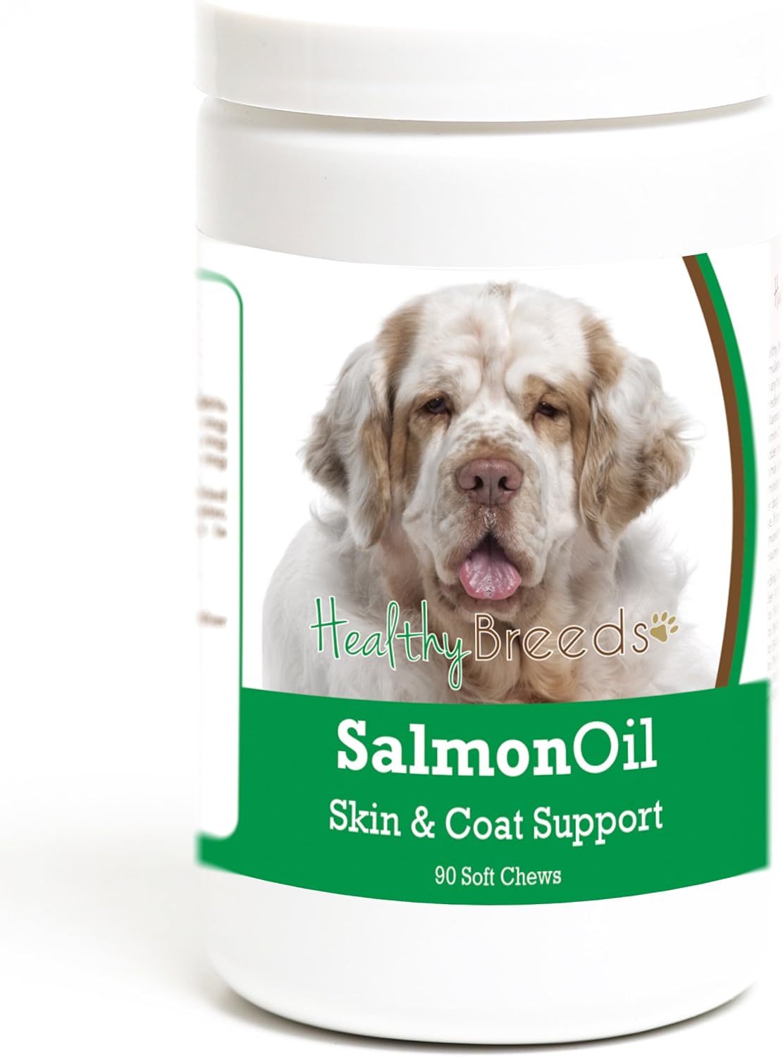 Healthy Breeds Clumber Spaniel Salmon Oil Soft Chews 90 Count - görsel 1