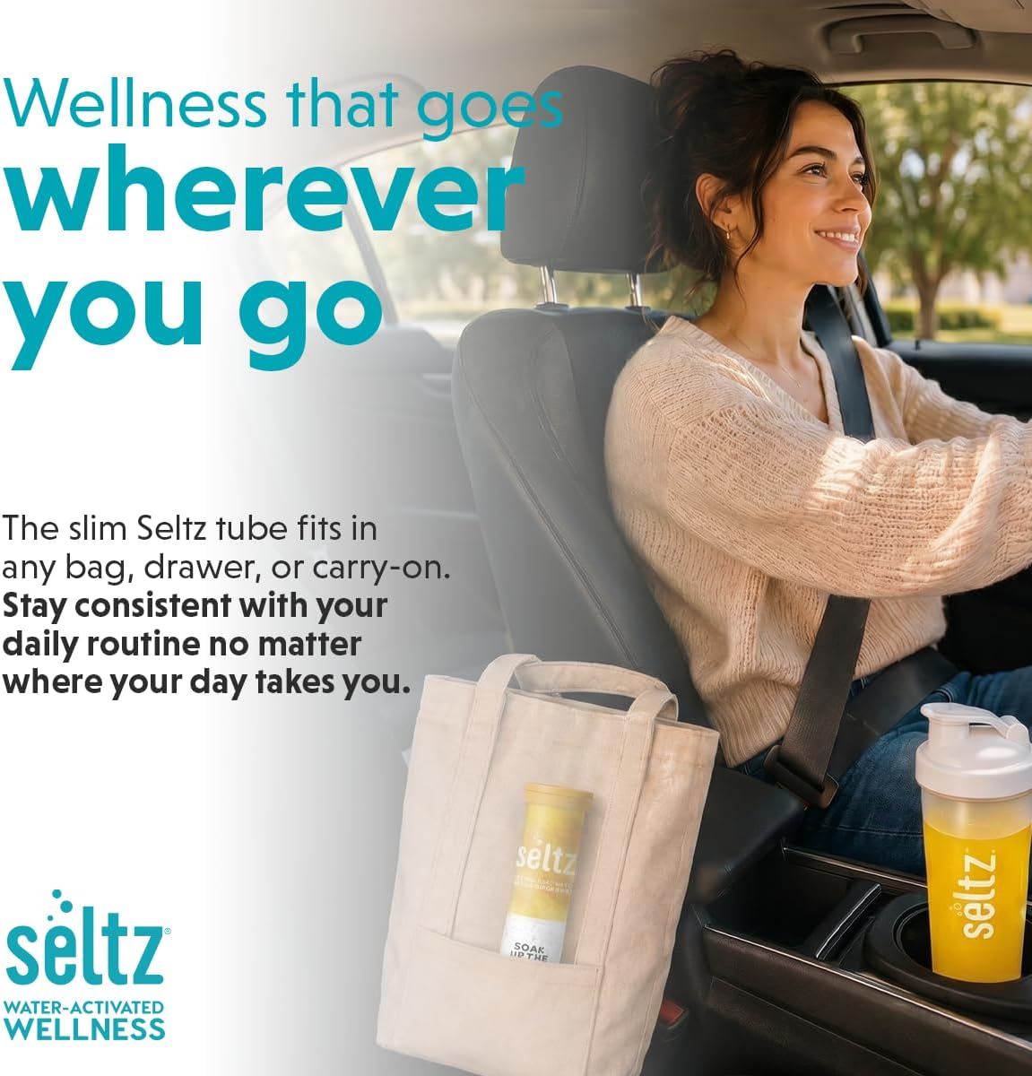 Seltz Vitamin D3 Drink Tablets - 5000 IU Effervescent, Mango & Orange, 120 Tablets - görsel 8
