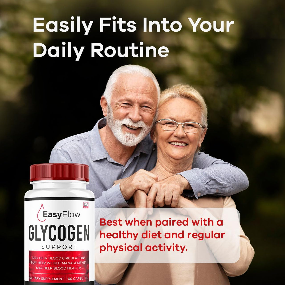 LIVORKA Easy Flow Glycogen Support - Blood Health & Circulatory Supplement - 300 Capsules - görsel 6