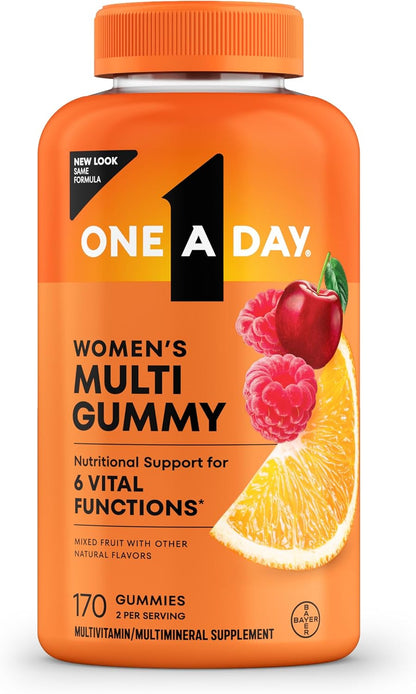 One A Day Women's Multivitamin Gummy - 170 Gummies