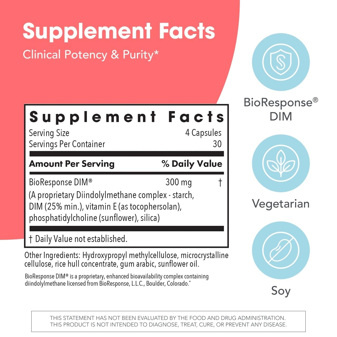 ARG DIM Enhanced Delivery System - Supports Oestrogen Metabolism - 300 mg Bioavailable Diindolylmethane Complex - Vegetarian & Soy-Free - 120 Capsules - görsel 3